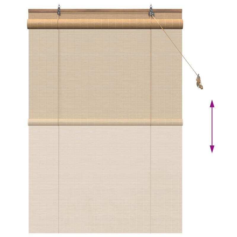 Casa si Gradina - Textile si covoare - Rulouri si jaluzele - Jaluzele si Rulouri pentru Fereastra Maro deschis 120 x 160 cm - Infinity.ro