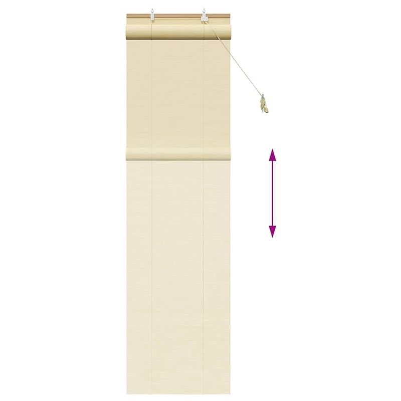 Casa si Gradina - Textile si covoare - Rulouri si jaluzele - Jaluzele si Rulouri pentru Fereastra natural 60 x 220 cm Bambus - Infinity.ro