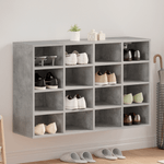 Casa si Gradina - Mobilier - Dulapuri si sifoniere - Dulapuri - Dulap pentru pantofi cu raft Gri Betonal 52.5 x 30 x 50 cm - Infinity.ro
