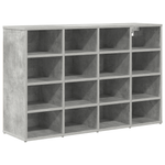 Casa si Gradina - Mobilier - Dulapuri si sifoniere - Dulapuri - Dulap pentru pantofi cu raft Gri Betonal 52.5 x 30 x 50 cm - Infinity.ro