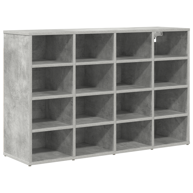 Casa si Gradina - Mobilier - Dulapuri si sifoniere - Dulapuri - Dulap pentru pantofi cu raft Gri Betonal 52.5 x 30 x 50 cm - Infinity.ro