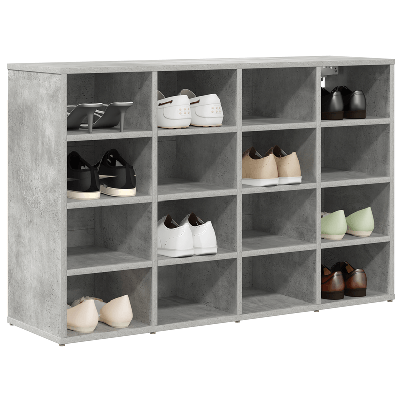 Casa si Gradina - Mobilier - Dulapuri si sifoniere - Dulapuri - Dulap pentru pantofi cu raft Gri Betonal 52.5 x 30 x 50 cm - Infinity.ro