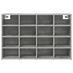 Casa si Gradina - Mobilier - Dulapuri si sifoniere - Dulapuri - Dulap pentru pantofi cu raft Gri Betonal 52.5 x 30 x 50 cm - Infinity.ro