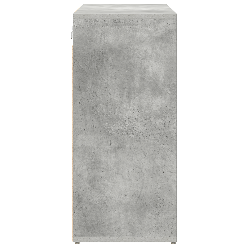 Casa si Gradina - Mobilier - Dulapuri si sifoniere - Dulapuri - Dulap pentru pantofi cu raft Gri Betonal 52.5 x 30 x 50 cm - Infinity.ro