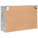 Casa si Gradina - Mobilier - Dulapuri si sifoniere - Dulapuri - Dulap pentru pantofi cu raft Gri Betonal 52.5 x 30 x 50 cm - Infinity.ro
