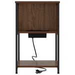Casa si Gradina - Mobilier - Comode si corpuri - Noptiere - Noptiere 2 pcs Stejar brun 40 x 40 x 61 cm Lemn compozit - Infinity.ro