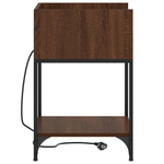 Casa si Gradina - Mobilier - Comode si corpuri - Noptiere - Noptiere 2 pcs Stejar brun 40 x 40 x 61 cm Lemn compozit - Infinity.ro