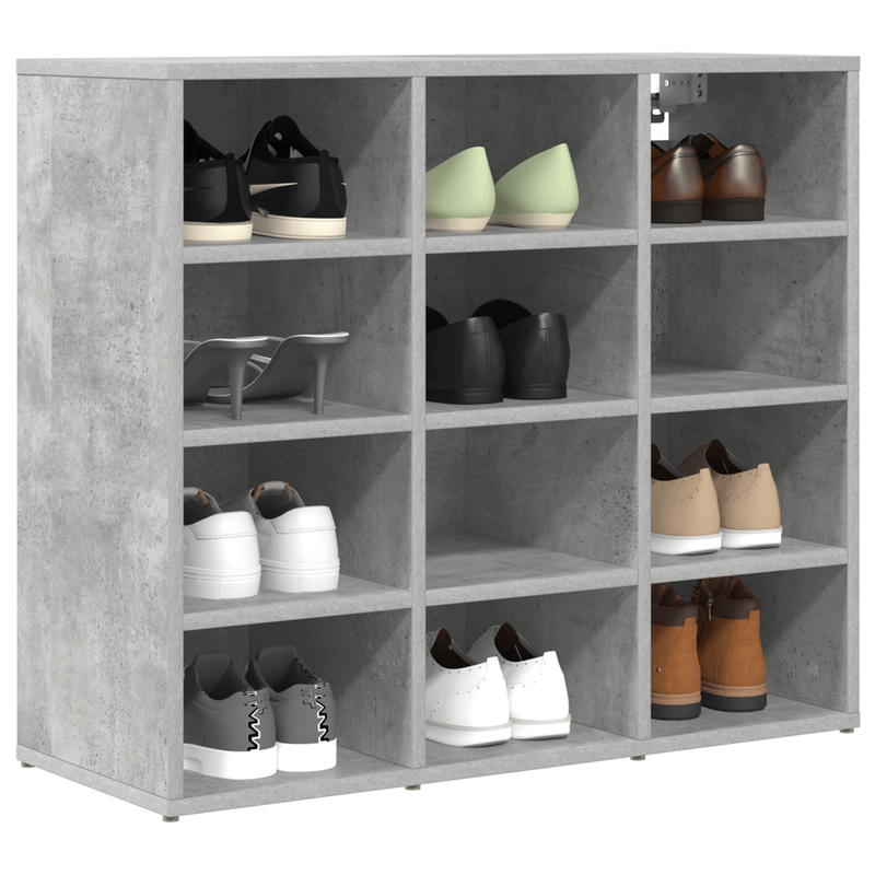 Casa si Gradina - Mobilier - Dulapuri si sifoniere - Dulapuri - Dulap pentru pantofi cu raft Gri Betonal 52.5 x 30 x 50 cm - Infinity.ro