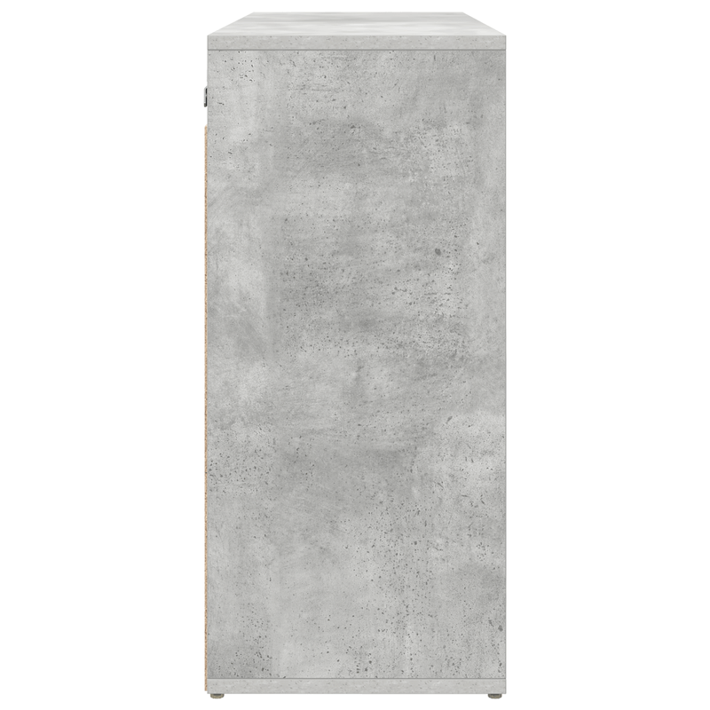Casa si Gradina - Mobilier - Dulapuri si sifoniere - Dulapuri - Dulap pentru pantofi cu raft Gri Betonal 52.5 x 30 x 50 cm - Infinity.ro