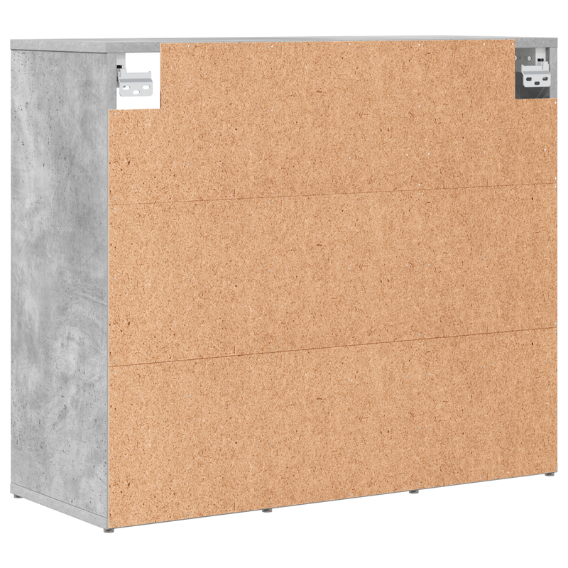 Casa si Gradina - Mobilier - Dulapuri si sifoniere - Dulapuri - Dulap pentru pantofi cu raft Gri Betonal 52.5 x 30 x 50 cm - Infinity.ro