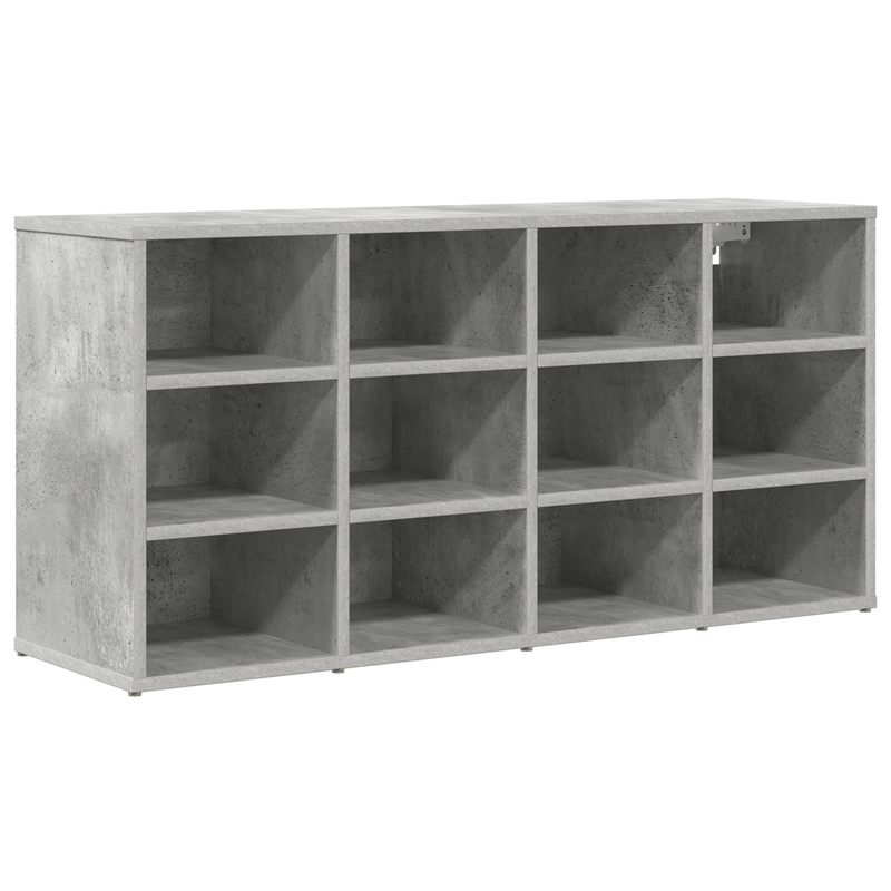 Casa si Gradina - Mobilier - Dulapuri si sifoniere - Dulapuri - Dulap pentru pantofi cu raft Gri Betonal 52.5 x 30 x 50 cm - Infinity.ro