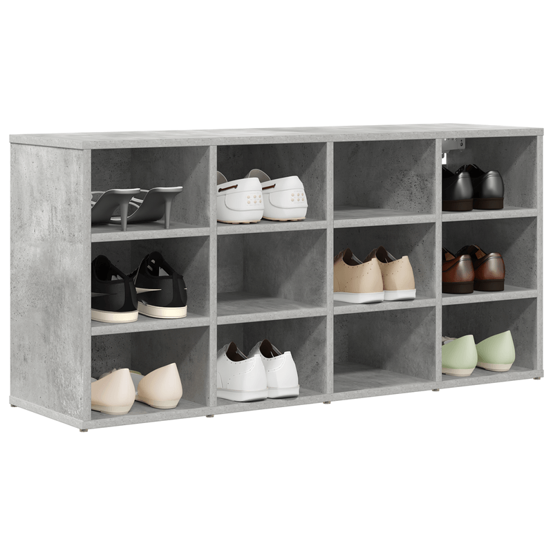 Casa si Gradina - Mobilier - Dulapuri si sifoniere - Dulapuri - Dulap pentru pantofi cu raft Gri Betonal 52.5 x 30 x 50 cm - Infinity.ro