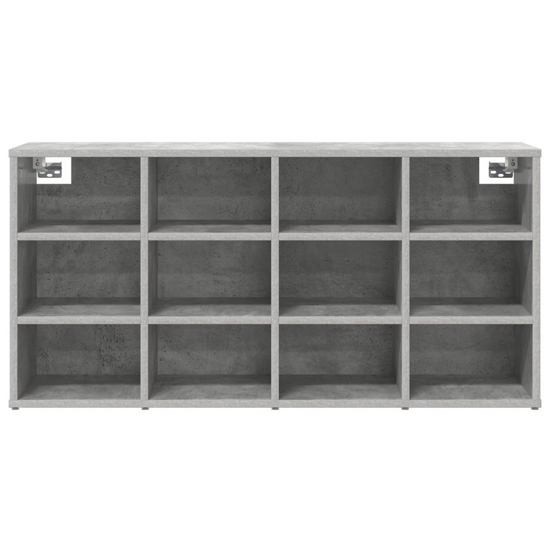 Casa si Gradina - Mobilier - Dulapuri si sifoniere - Dulapuri - Dulap pentru pantofi cu raft Gri Betonal 52.5 x 30 x 50 cm - Infinity.ro