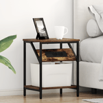 Casa si Gradina - Mobilier - Comode si corpuri - Noptiere - Noptiere 2 pcs Stejar afumat 38 x 30 x 48 cm Lemn compozit - Infinity.ro