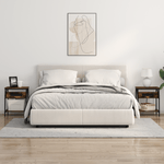 Casa si Gradina - Mobilier - Comode si corpuri - Noptiere - Noptiere 2 pcs Stejar afumat 38 x 30 x 48 cm Lemn compozit - Infinity.ro