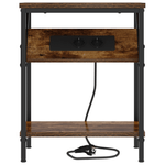 Casa si Gradina - Mobilier - Comode si corpuri - Noptiere - Noptiere 2 pcs Stejar afumat 38 x 30 x 48 cm Lemn compozit - Infinity.ro