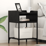 Casa si Gradina - Mobilier - Comode si corpuri - Noptiere - Noptiere 2 pcs Stejar negru 40 x 40 x 61 cm Lemn compozit - Infinity.ro
