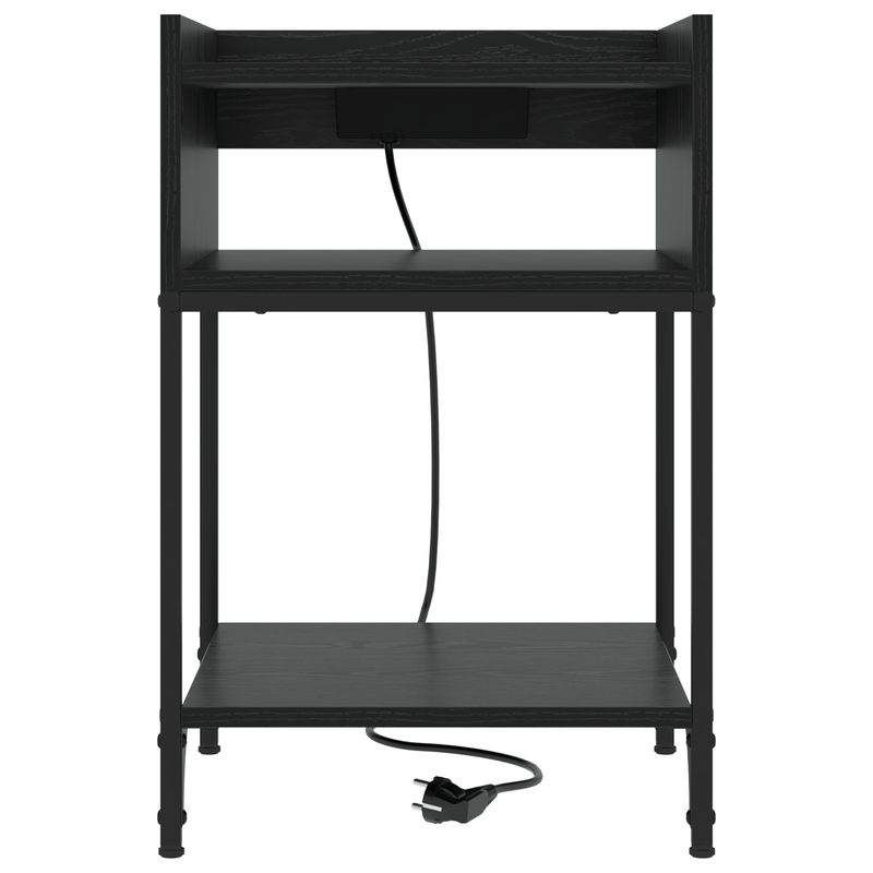 Casa si Gradina - Mobilier - Comode si corpuri - Noptiere - Noptiere 2 pcs Stejar negru 40 x 40 x 61 cm Lemn compozit - Infinity.ro