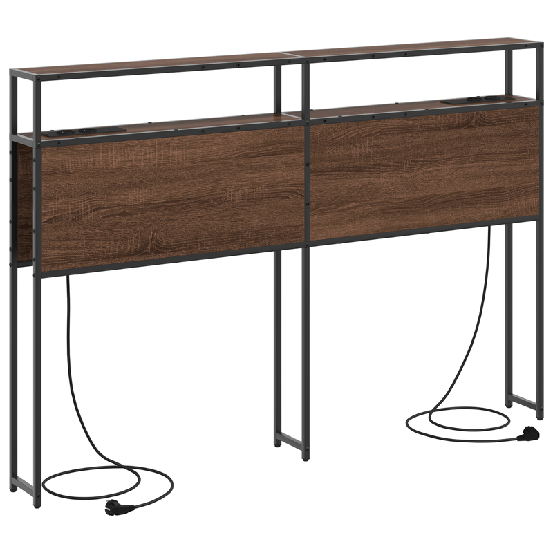 Casa si Gradina - Mobilier - Paturi si accesorii - Accesorii paturi - Tablie de pat cu LED, gri inchis, 163x16x118/128 cm, catifea - Infinity.ro