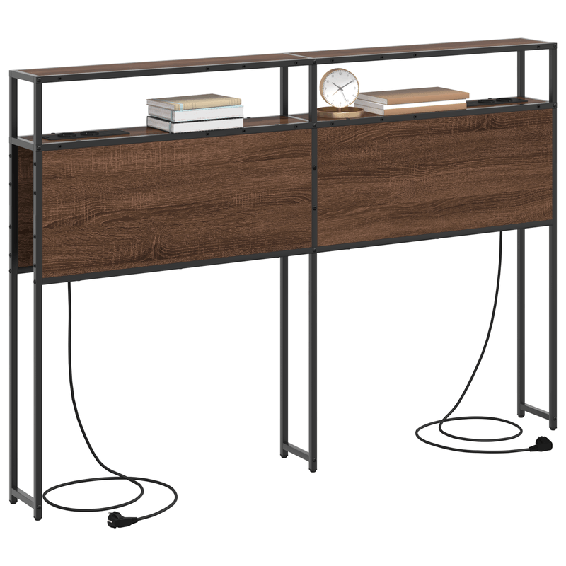 Casa si Gradina - Mobilier - Paturi si accesorii - Accesorii paturi - Tablie de pat cu LED, gri inchis, 163x16x118/128 cm, catifea - Infinity.ro