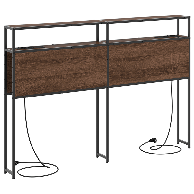 Casa si Gradina - Mobilier - Paturi si accesorii - Accesorii paturi - Tablie de pat cu LED, gri inchis, 163x16x118/128 cm, catifea - Infinity.ro