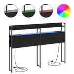 Casa si Gradina - Mobilier - Paturi si accesorii - Accesorii paturi - Tablie de pat cu LED, roz, 160x5x78/88 cm, catifea - Infinity.ro