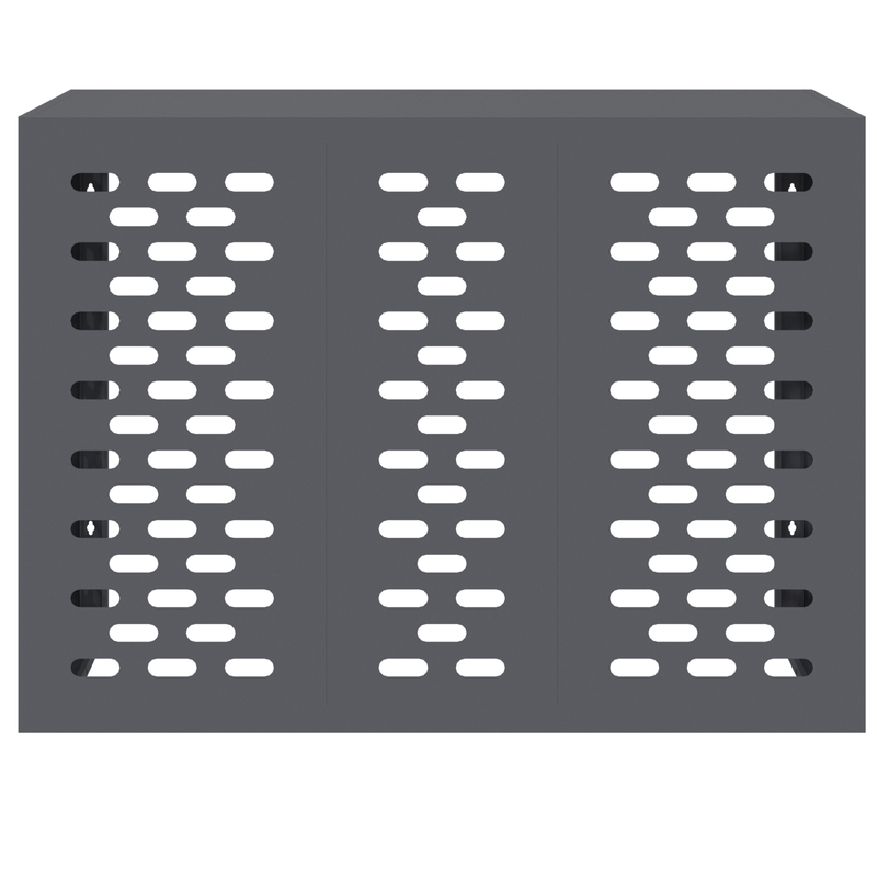 Casa si Gradina - Termice - Calorifere si accesorii - Accesorii calorifere - Husa aer conditionat, antracit, 110x50x80 cm, otel - Infinity.ro