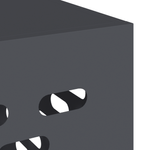 Casa si Gradina - Termice - Calorifere si accesorii - Accesorii calorifere - Husa aer conditionat, antracit, 110x50x80 cm, otel - Infinity.ro