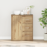 Casa si Gradina - Mobilier - Comode si corpuri - Comode - Bufet cu sertar cu raft stejar artizanal 60 x 31 x 70 cm Lemn compozit - Infinity.ro