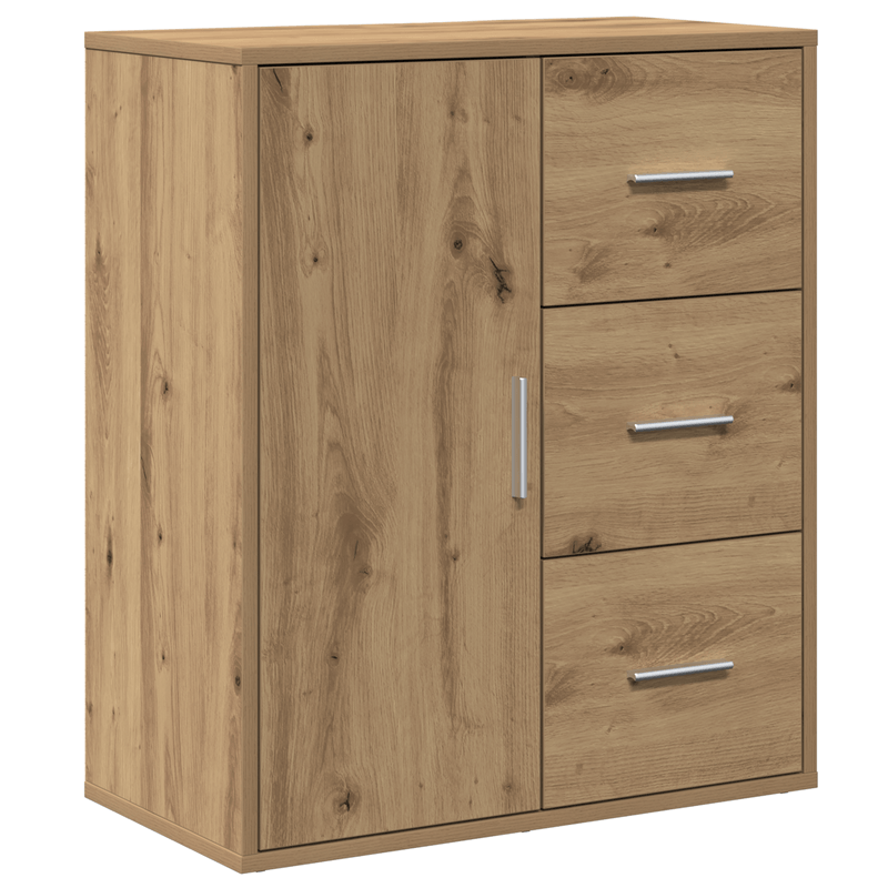 Casa si Gradina - Mobilier - Comode si corpuri - Comode - Bufet cu sertar cu raft stejar artizanal 60 x 31 x 70 cm Lemn compozit - Infinity.ro