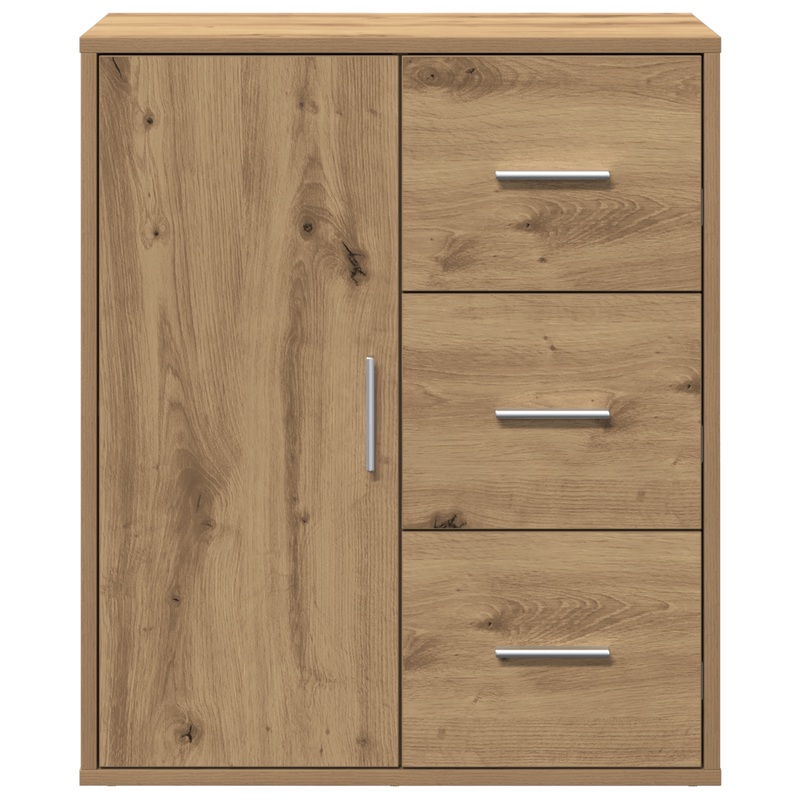 Casa si Gradina - Mobilier - Comode si corpuri - Comode - Bufet cu sertar cu raft stejar artizanal 60 x 31 x 70 cm Lemn compozit - Infinity.ro