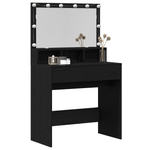 Casa si Gradina - Mobilier - Comode si corpuri - Masute de toaleta - Masa de Machiaj Stejar negru PAL - Infinity.ro
