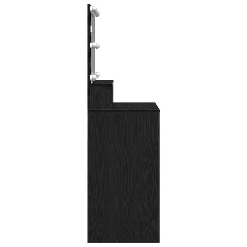 Casa si Gradina - Mobilier - Comode si corpuri - Masute de toaleta - Masa de Machiaj Stejar negru PAL - Infinity.ro