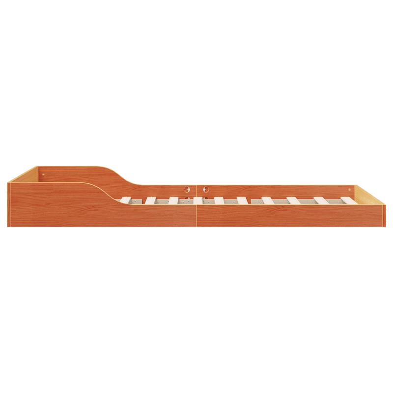 Casa si Gradina - Mobilier - Paturi si accesorii - Paturi - Cadru de pat Maro ceruit 90 x 220 cm Lemn masiv de pin - Infinity.ro