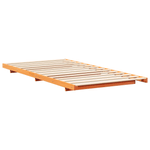 Casa si Gradina - Mobilier - Paturi si accesorii - Paturi - Cadru de pat de podea Maro ceruit 100 x 200 cm - Infinity.ro