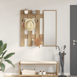 Casa si Gradina - Mobilier - Biblioteci si rafturi - Rafturi - Racator de paltoane montat pe perete Stejar artisanal - Infinity.ro