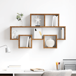 Casa si Gradina - Mobilier - Biblioteci si rafturi - Rafturi - Raft de perete cu raft Lemn vechi 82 x 15 x 51 cm Lemn compozit - Infinity.ro