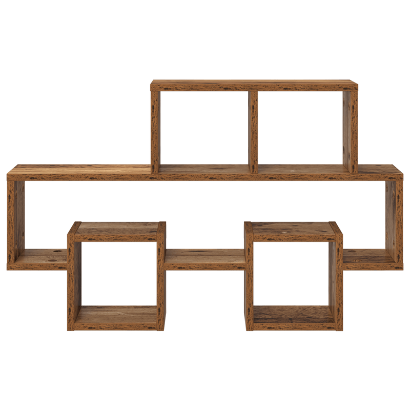 Casa si Gradina - Mobilier - Biblioteci si rafturi - Rafturi - Raft de perete cu raft Lemn vechi 82 x 15 x 51 cm Lemn compozit - Infinity.ro