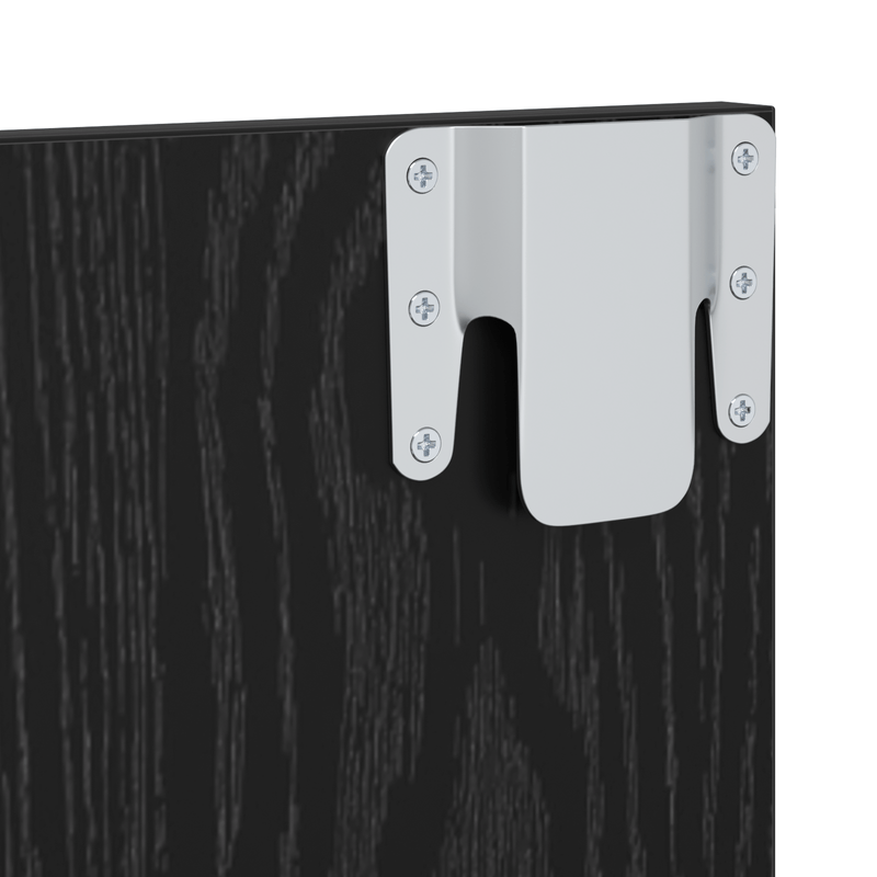Casa si Gradina - Mobilier - Comode si corpuri - Comode - Dulap pentru TV pe Perete Stejar negru 120 x 23.5 x 90 cm - Infinity.ro