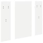 Casa si Gradina - Mobilier - Biblioteci si rafturi - Rafturi - Racator de paltoane montat pe perete Alb 96 x 1.5 x 90 cm - Infinity.ro