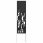 Casa si Gradina - Gradina si terasa - Decoratiuni exterior - Ornamente gradina - Panou Decorativ de Gradina Negru 32 x 140 cm - Infinity.ro