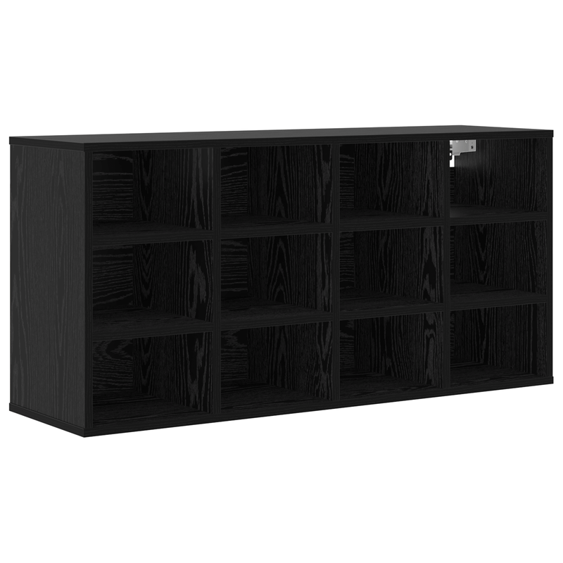 Casa si Gradina - Mobilier - Dulapuri si sifoniere - Dulapuri - Dulap pentru pantofi cu raft Stejar negru 52.5 x 30 x 50 cm - Infinity.ro
