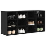 Casa si Gradina - Mobilier - Dulapuri si sifoniere - Dulapuri - Dulap pentru pantofi cu raft Stejar negru 52.5 x 30 x 50 cm - Infinity.ro