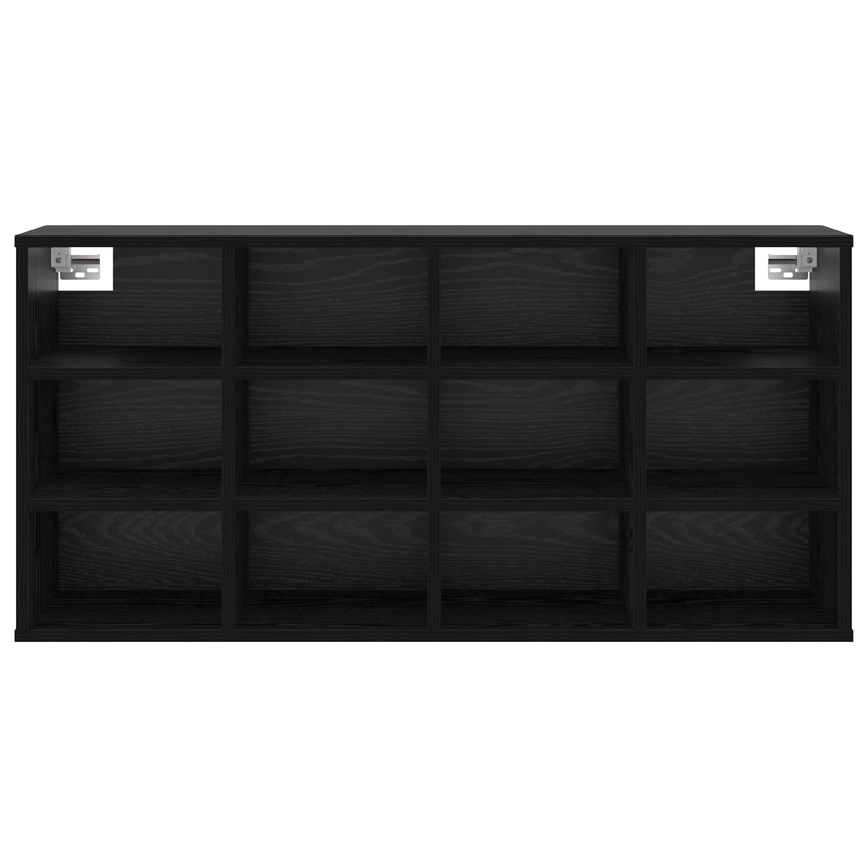 Casa si Gradina - Mobilier - Dulapuri si sifoniere - Dulapuri - Dulap pentru pantofi cu raft Stejar negru 52.5 x 30 x 50 cm - Infinity.ro