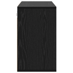 Casa si Gradina - Mobilier - Dulapuri si sifoniere - Dulapuri - Dulap pentru pantofi cu raft Stejar negru 52.5 x 30 x 50 cm - Infinity.ro