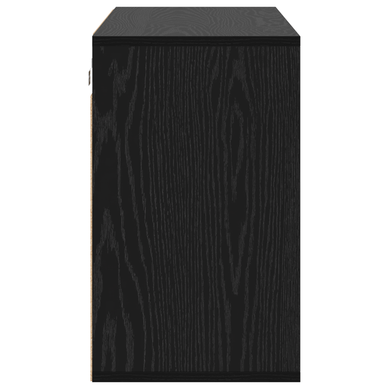 Casa si Gradina - Mobilier - Dulapuri si sifoniere - Dulapuri - Dulap pentru pantofi cu raft Stejar negru 52.5 x 30 x 50 cm - Infinity.ro