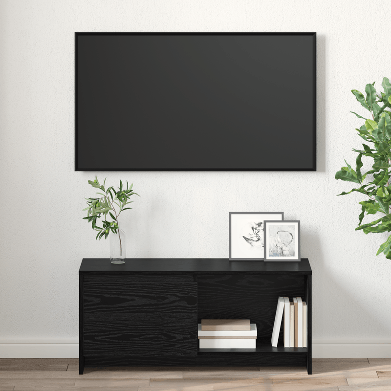 Casa si Gradina - Mobilier - Comode si corpuri - Comode - Support TV Stejar negru Lemn compozit - Infinity.ro