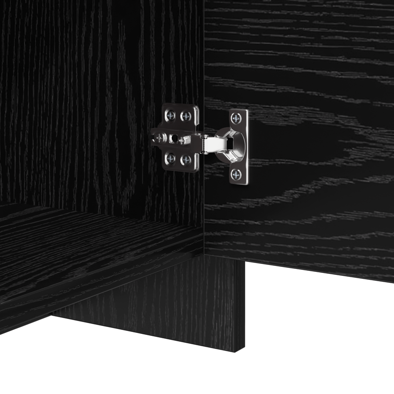 Casa si Gradina - Mobilier - Comode si corpuri - Comode - Support TV Stejar negru Lemn compozit - Infinity.ro