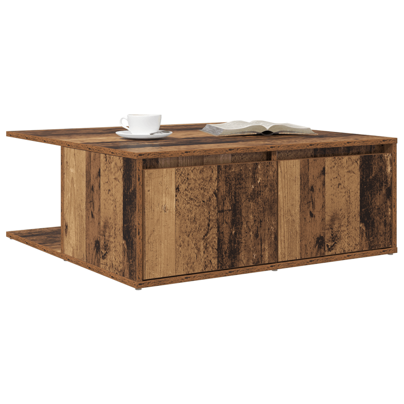 Casa si Gradina - Mobilier - Mese si birouri - Masute de cafea - Masa de cafea Lemn vechi 80 x 80 x 31 cm Lemn compozit - Infinity.ro
