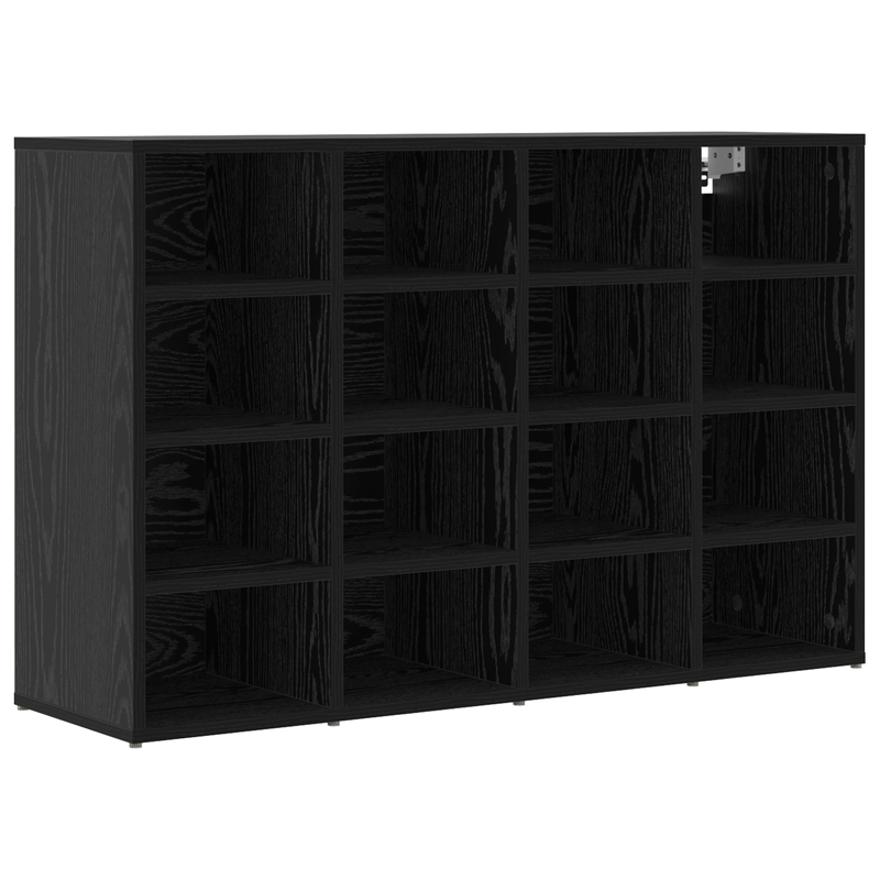 Casa si Gradina - Mobilier - Dulapuri si sifoniere - Dulapuri - Dulap pentru pantofi cu raft Stejar negru 52.5 x 30 x 50 cm - Infinity.ro